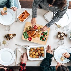 Tabla de cortar de bambú Retro RV grabado bloque de carnicero de madera tabla de cortar de bambú con contenedor de acero inoxidable bandejas deslizantes - Product Image 3