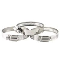Collier de serrage en acier inoxydable 304 galvanisé au zinc de qualité automobile, plage de serrage réglable 20-100 mm, OEM pour fixation de tuyau de radiateur