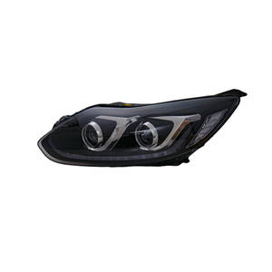 Conjunto de Faros Delanteros TYPY para Ford Focus 12-14, Lentes LED Modificadas, Luces de Circulación Diurna, Señales de Giro Dinámicas - Product Image 1