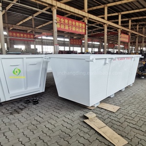 Conteneur à déchets industriel de grande capacité 6CBM, structure renforcée en acier Q345 pour la gestion des déchets métalliques et des déchets divers - Product Image 2