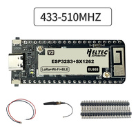 Stik nirkabel 433-510MHZ/ 863-928MHZ Lite ESP32 + LoRa V3, papan pengembangan kompatibel dengan Node ESP32-S3 tipe-c