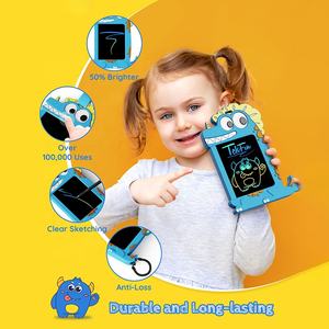 Tek boynuzlu at oyuncak seyahat araba çocuk oyuncak doğum günü noel hediyesi fikirler taşınabilir LCD çizim tableti çizim tableti 4.5in boyama Doodle kurulu - Product Image 2