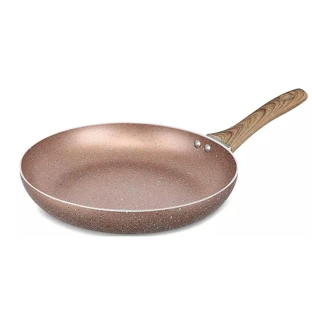 Sartén antiadherente de aluminio prensado, utensilio de cocina de 28 CM