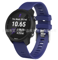 Bracelet 20mm pour Garmin Forerunner 245/645 Vivoactive 3 Bracelet en silicone souple pour Samsung Galaxy Watch 6 5 4 Bracelet de montre de sport