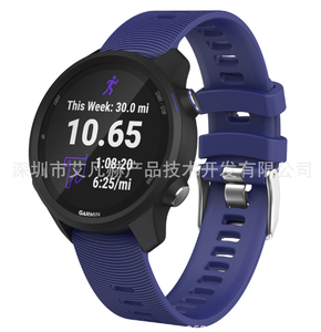 Bracelet 20mm pour Garmin Forerunner 245/645 <span class=keywords><strong>Vivoactive</strong></span> 3 Bracelet en silicone souple pour <span class=keywords><strong>Samsung</strong></span> Galaxy Watch 6 5 <span class=keywords><strong>4</strong></span> Bracelet de montre de sport - Product Image 2