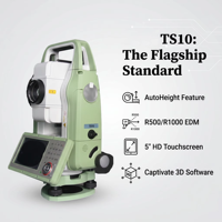 Estación Total de Topografía Robótica TS10 de Doble Eje en Venta