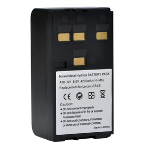 GEB121 GEB122 Batterie 4200mAh pour Station Totale Leica TPS400, TPS700, TPS800, <span class=keywords><strong>GPS500</strong></span>, SR500, TC406, TCR405 TCR406 TPS1000 TPS100 - Product Image 1