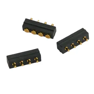 Long Lifetime 4Pin Pitch2.0mm H4.2mm Pogo Pin Connectors For Consumer Electronics