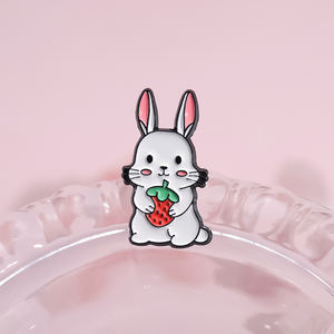 Schattige Dieren Email Spelden Custom Konijn Kikker Egel Gans Broches Revers Badges Dieren Sieraden Cadeau Voor Kinderen Vrienden - Product Image 3