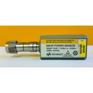 Capteur de puissance à diode Keysight 8481D 10 MHz à 18 GHz, -70 à +20 dBm *X - Product Image 1