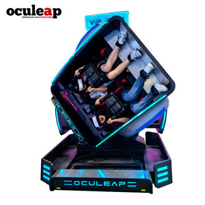 VR Game <span class=keywords><strong>Machine</strong></span> 9D Flying Simulator Dos personas VR/AR/MR Equipment Gaming Commercial Coin y sistemas de pago con tarjeta de crédito VR 360 - Product Image 6