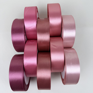 Cinta de Raso Morada de Alta Calidad al por Mayor, Cinta de Doble Cara en Tonos <span class=keywords><strong>Lavanda</strong></span>, Violeta y Ciruela para Decoración de Bodas y Envoltura de Regalos de Lujo - Product Image 3