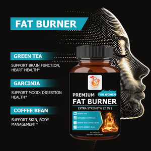 Cápsulas Quemagrasas Premium Más Vendidas para Mujeres con Suplemento de Garcinia Cambogia, Apoyo para la Función Cerebral y la Salud del Corazón - Product Image 5