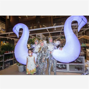 High Quality Giant Costumes <strong>Walking</strong> Inflatable Swan Costume Standing Display <strong>Balloon</strong> - Product Image 5