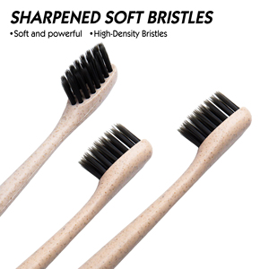 Kit Dental Ecológico de Alta Calidad, Set de Amenidades Personalizadas para Hotel, Kit de Cepillo de Dientes Elegante con Pajita, <span class=keywords><strong>Pastas</strong></span> <span class=keywords><strong>Dentales</strong></span> Biodegradables <span class=keywords><strong>Colgate</strong></span> - Product Image 3