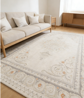 Tapis en polypropylène tissé Wilton de style moderne, fabriqué à la machine, motif abstrait haut de gamme, écologique, résistant au feu