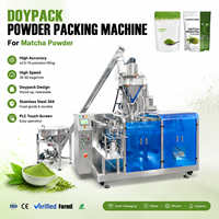 Stabiele prestatie Doypack verpakkingsmachine Matcha poeder fruitpoeder vul- en verzegelmachine voor kleine bedrijven