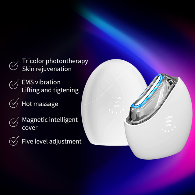 Home Use Beauty Device Anti-aging Facial Massager Face Lifting Wrinkles Removal Electric Microcurrent Facial Toning Device