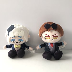 Envío Directo: Muñeco de algodón de piernas largas AMG, Mercancía Good Omens, Llavero de peluche, Colgante de peluche esponjoso con cuerpo voluminoso CA para fans - Product Image 4