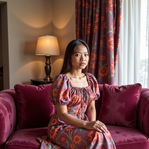 ชุดเดรสผู้หญิงความยาวปานกลางแบบคลาสสิก สวมใส่สบาย มีสไตล์ เหมาะสำหรับใส่ในชีวิตประจำวัน - Product Image 3