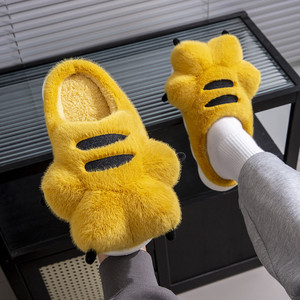 Linda nouvelles femmes hiver chaud mignon amusant maison doux peluche coton <span class=keywords><strong>tigre</strong></span> griffe <span class=keywords><strong>patte</strong></span> pantoufles - Product Image 5