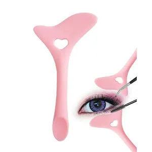 Eyeliner Stencil Grooming Shaping Helper DIY Maquiagem Ferramenta Beleza Make up Kit Reutilizável batom Desenho Guia Modelo