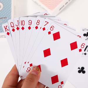 Tunisian Brand 320g Black Core Paper 8.8*6.3 <strong>Red</strong> and Blue Mixed Colors Material for JEUX DE <strong>CARTES</strong> - Product Image 3