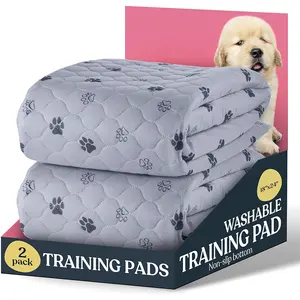 Amazon Bán hàng nóng siêu thấm có thể giặt PEE Pad tái sử dụng Puppy Pads Pet đào tạo Pads