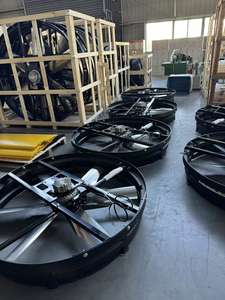 Ventilateur de panneau haute efficacité avec moteur EC à entraînement direct et tension personnalisable pour une utilisation polyvalente - Product Image 6