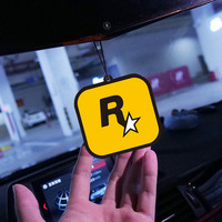 Désodorisant de voiture personnalisé pour voiture et maison, ornement suspendu avec logo personnalisé, carte parfumée en papier, parfum longue durée