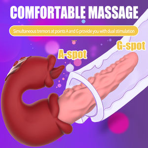 Volwassen Erotische Tong Likken Vibrator Vrouwelijke Seksspeeltjes G Spot Clitoris Stimulator Rocking Agitatie Vibrator Seksspeeltjes Voor Vrouwen - Product Image 3