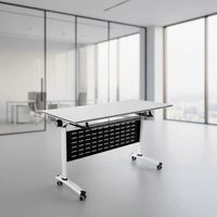 Bureau d'entraînement pliable multifonctionnel portable pour usage professionnel et corporatif
