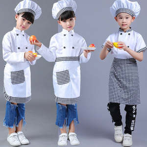 Conjunto de <span class=keywords><strong>Disfraz</strong></span> de <span class=keywords><strong>Chef</strong></span> Infantil de Sarga Corta <span class=keywords><strong>para</strong></span> Niños y <span class=keywords><strong>Niñas</strong></span>, Traje de Pequeño Repostero <span class=keywords><strong>para</strong></span> Juego de Rol en Hoteles, Cocina y Actuaciones en Guarderías - Product Image 5