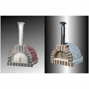 Four à briques à pizza Offre Spéciale multi-combustibles intégré en céramique manuel pour installation en extérieur - Product Image 1