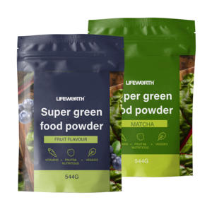 ライフワース オーガニックプロテイン スーパーフード 野菜サプリメント グリーン スーパーフード パウダー プロテイン配合 - Product Image 2