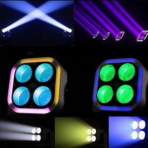 ไฟส่องเวทีแบบเคลื่อนที่ได้ รุ่นขายดี 4x60W <span class=keywords><strong>RGB</strong></span> LED ซูมได้ - Product Image 6