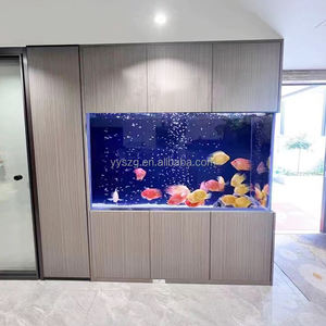 ตู้ปลาแบบฝังผนังสั่งทำพิเศษสำหรับห้องนั่งเล่น ห้องโถงทางเข้า ตู้กั้นห้อง ตู้ไวน์ ตู้เก็บของในห้องรับประทานอาหาร ตู้ปลา - Product Image 4