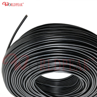 Câble coaxial RF RG58 RG58u isolé en PE solide 50 Ohm SYV50-3, câble de communication en cuivre noir, rouleau de 100M 200M pour transmission radio