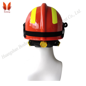 Casco Mezzo Integrale per Vigili del Fuoco, Ignifugo e Ritardante di Fiamma, in Plastica ad Alta Resistenza, Standard XF 633-2006 - Product Image 4
