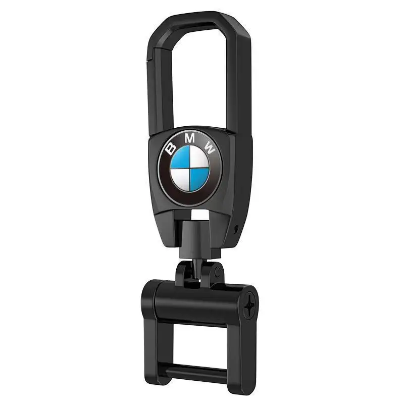 לוגו Keychain סגסוגת מתכת מפתח שרשרת טבעת מחזיק פשוט שיק מתנה לרכב עבור מרצדס BMW טויוטה פולקסווגן ביואיק הונדה