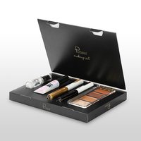 Coffret cadeau de maquillage de haute qualité personnalisé avec stylo eye-liner rouge à lèvres mascara frisé Palette d'ombres à paupières quotidiennes de marque privée