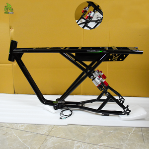 Nuevo Diseño <span class=keywords><strong>de</strong></span> Cuadro <span class=keywords><strong>de</strong></span> Bicicleta Eléctrica con <span class=keywords><strong>Doble</strong></span> Suspensión Trasera, Kit <span class=keywords><strong>de</strong></span> Conversión <span class=keywords><strong>de</strong></span> Bicicleta Eléctrica, Cuadro 73 RX, Cuadro para Bicicleta Eléctrica Urbana con Llantas Gruesas - Product Image 2