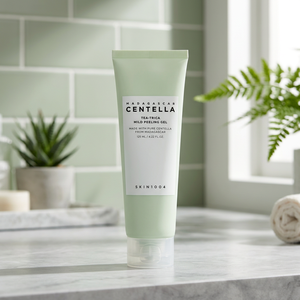 Madagascar Centella Tea Tree Lightening Deep Cleansing Gentle <b>Exfoliating</b> Mild Peeling Gel Facial <b>Cleanser</b> for Sensitive Acne - Product Image 4