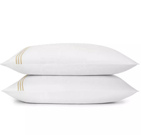 Parure de lit de luxe drap de lit literie pour hôtels grossiste 100% coton Queen Size parure de lit blanche personnalisée