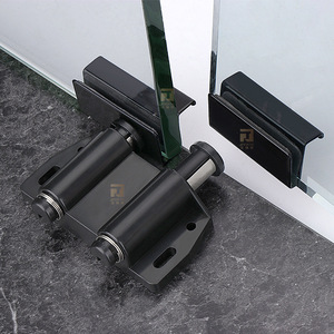 JNT-160 Glass <b>Cabinet</b> Door Push To Open Device Iron And Plastic Minimalist Design Easy Installation For Glass Doors - Product Image 1