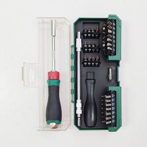Lixin 43Pc Extended Ratchet <b>Screwdriver</b> <b>Set</b> Metric Interchangeable <b>Bit</b> Home Use - Product Image 1