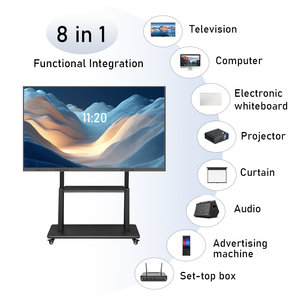 55-110 Inch Interactive Smart Board for Teaching Digital Signage Digital Calendar Multi Touch Interactive Flat Panel Whiteboard - Product Image 6