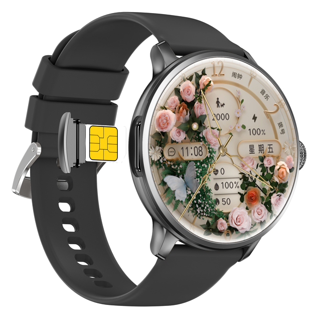 2026 New Unisex Android AMOLED SIM Smart Watch H88 Free App Download 3+32GB Big Storage High-Capacity Battery 850mAh 4G