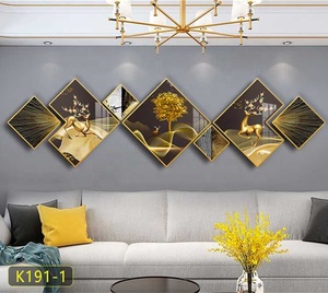 Nature morte peintures et art mural design d'intérieur moderne décor de chambre salon décoratif intérieur peinture murale en cristal - Product Image 3