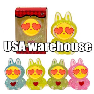 Juguete de peluche de monstruo con orejas puntiagudas y colmillos, de malta, para apretar, antiestrés, de USA Warehouse - Product Image 5
